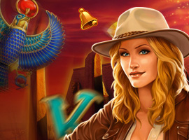 Die unterhaltsame Slot-Maschine mit dem Titel Book of Ra Gold